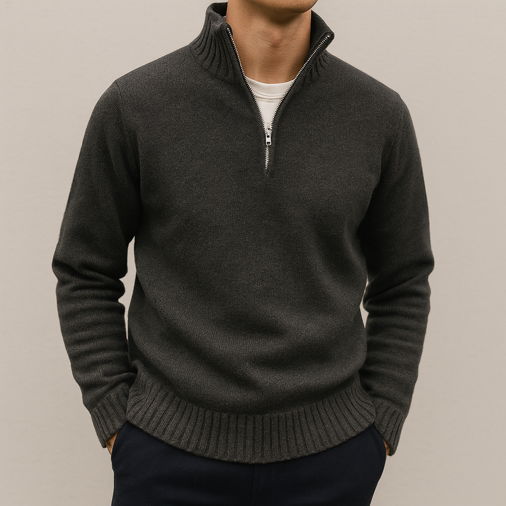 Mathieu - Half Zip Sweater