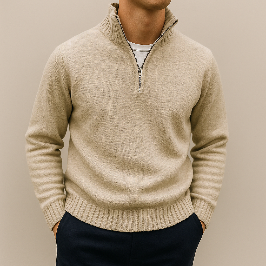 Mathieu - Half Zip Sweater