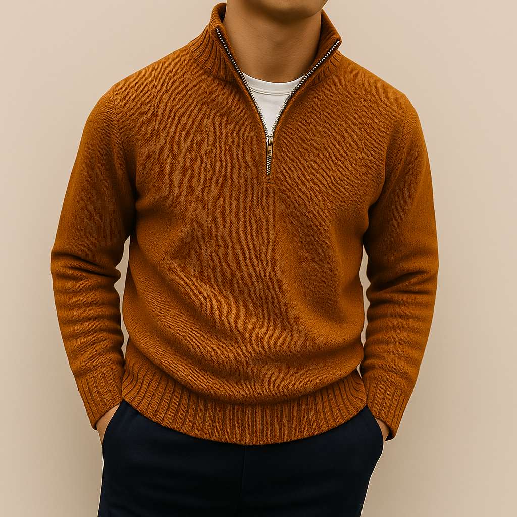 Mathieu - Half Zip Sweater