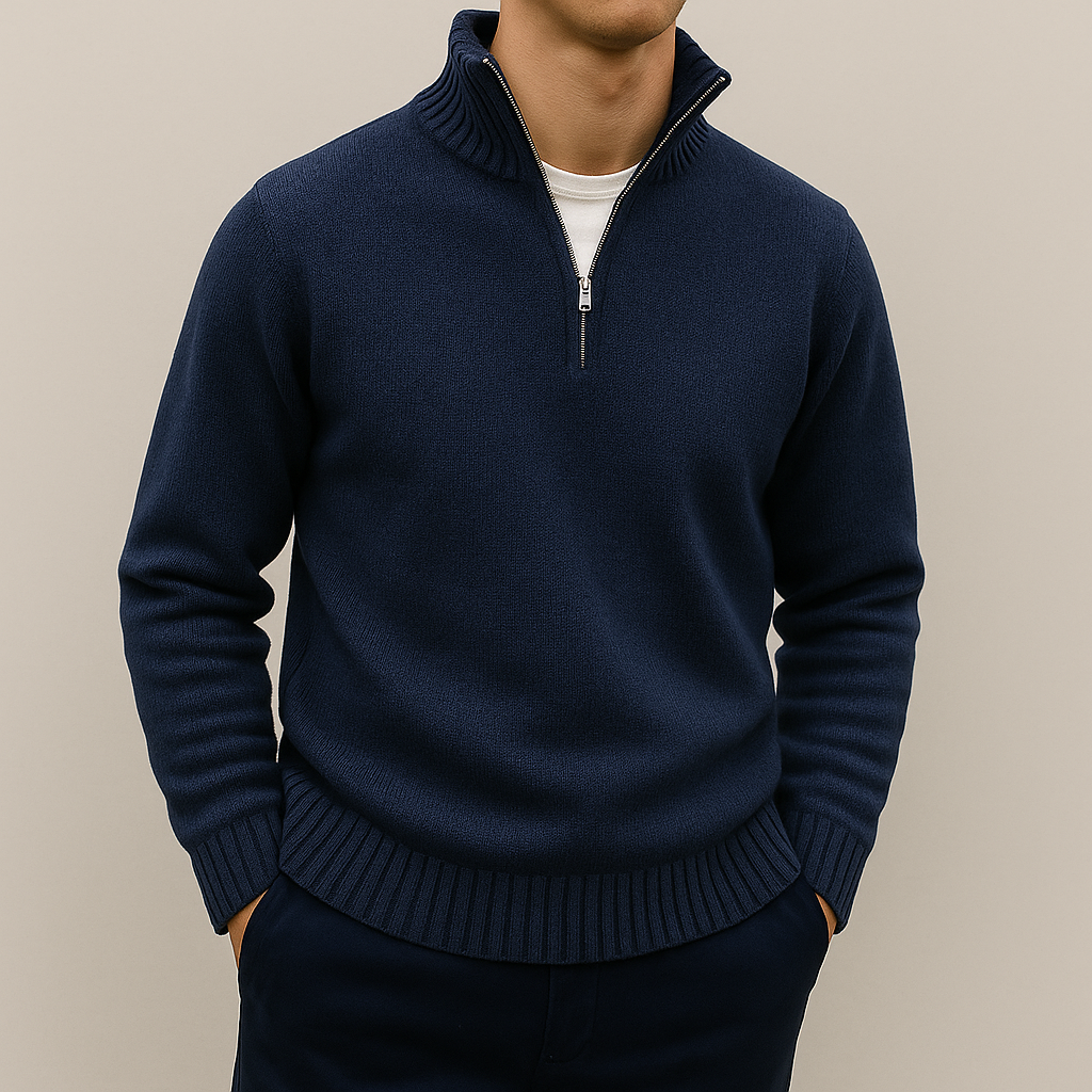 Mathieu - Half Zip Sweater