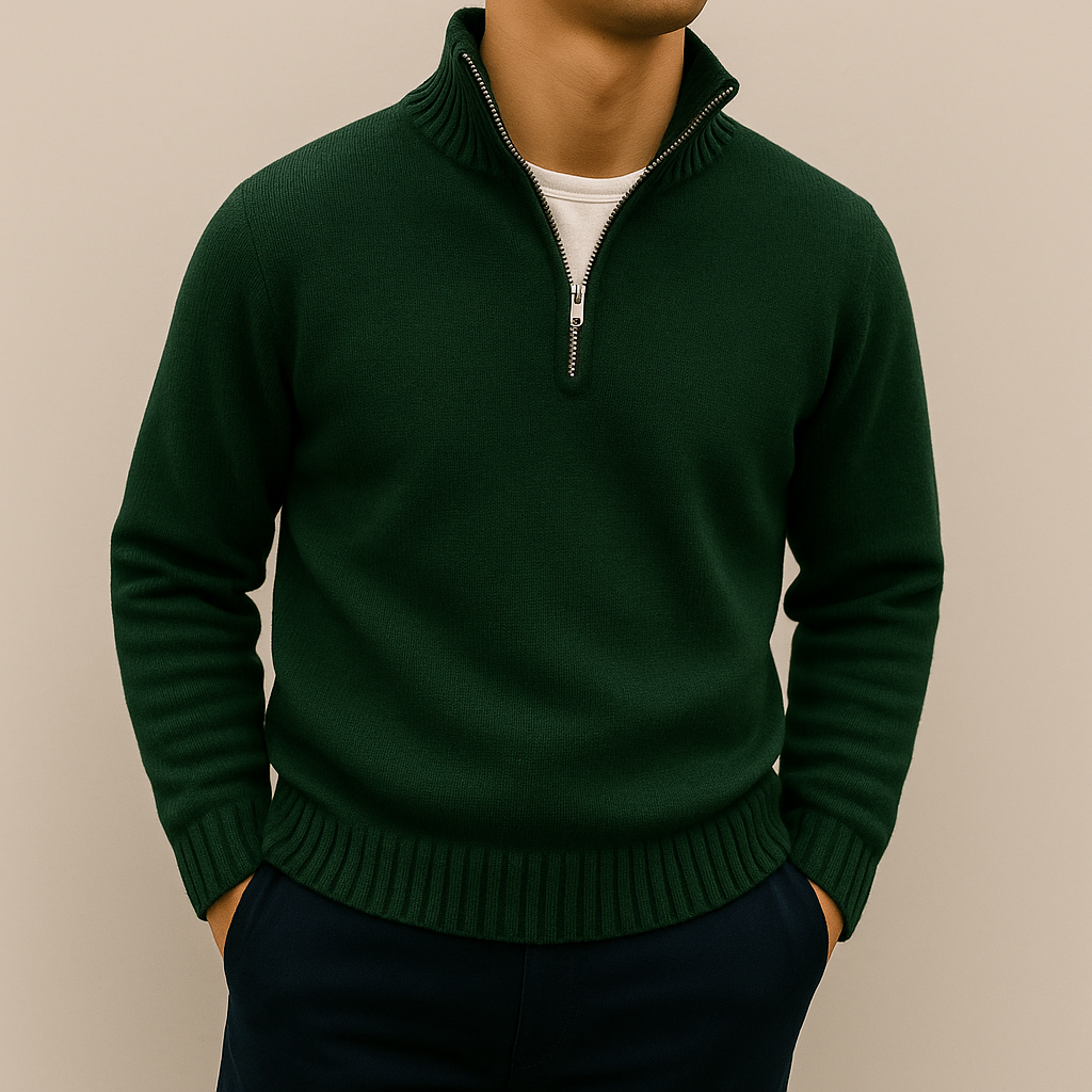 Mathieu - Half Zip Sweater