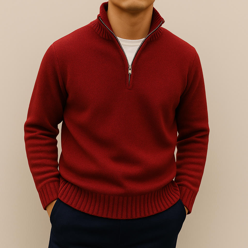 Mathieu - Half Zip Sweater