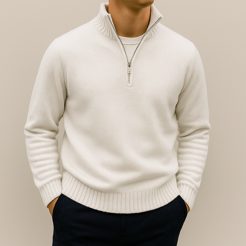 Mathieu - Half Zip Sweater