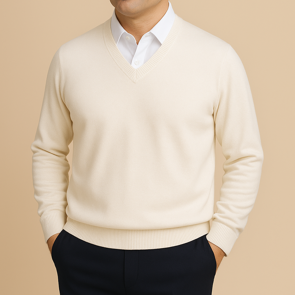 Diederik - Luxe V-Hals Sweater
