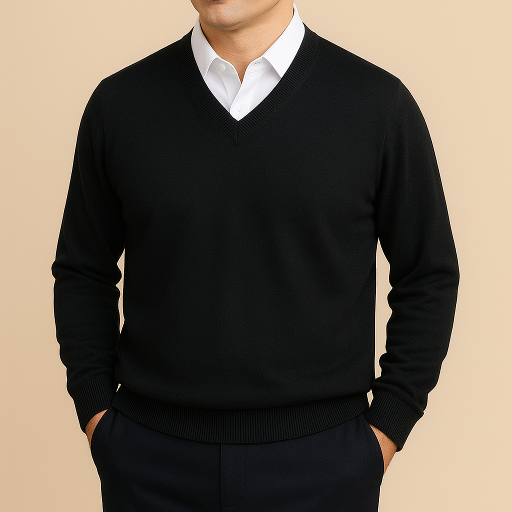 Diederik - Luxe V-Hals Sweater