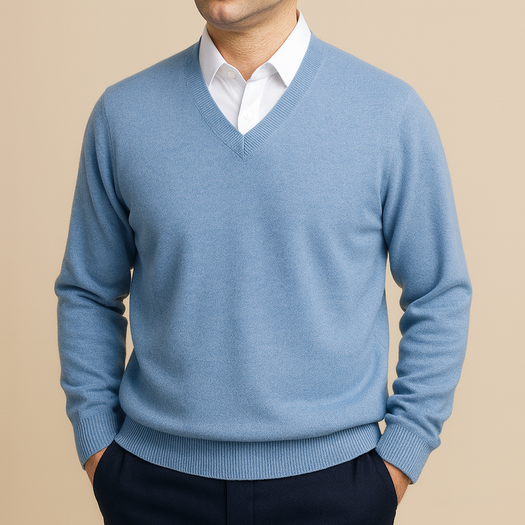 Diederik - Luxe V-Hals Sweater