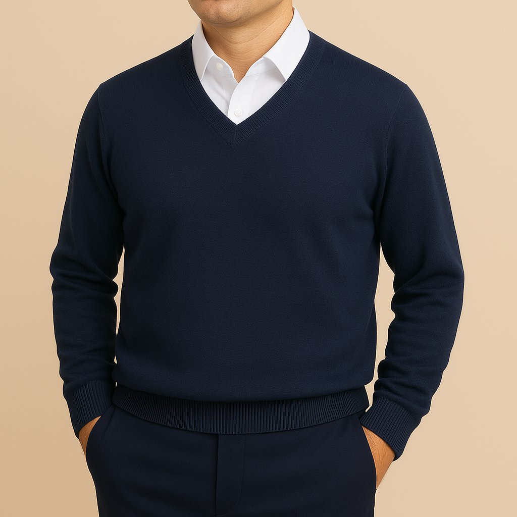 Diederik - Luxe V-Hals Sweater